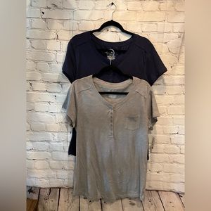 NOBO Henley Tees, *2FER*, Juniors Size XXL, NWT